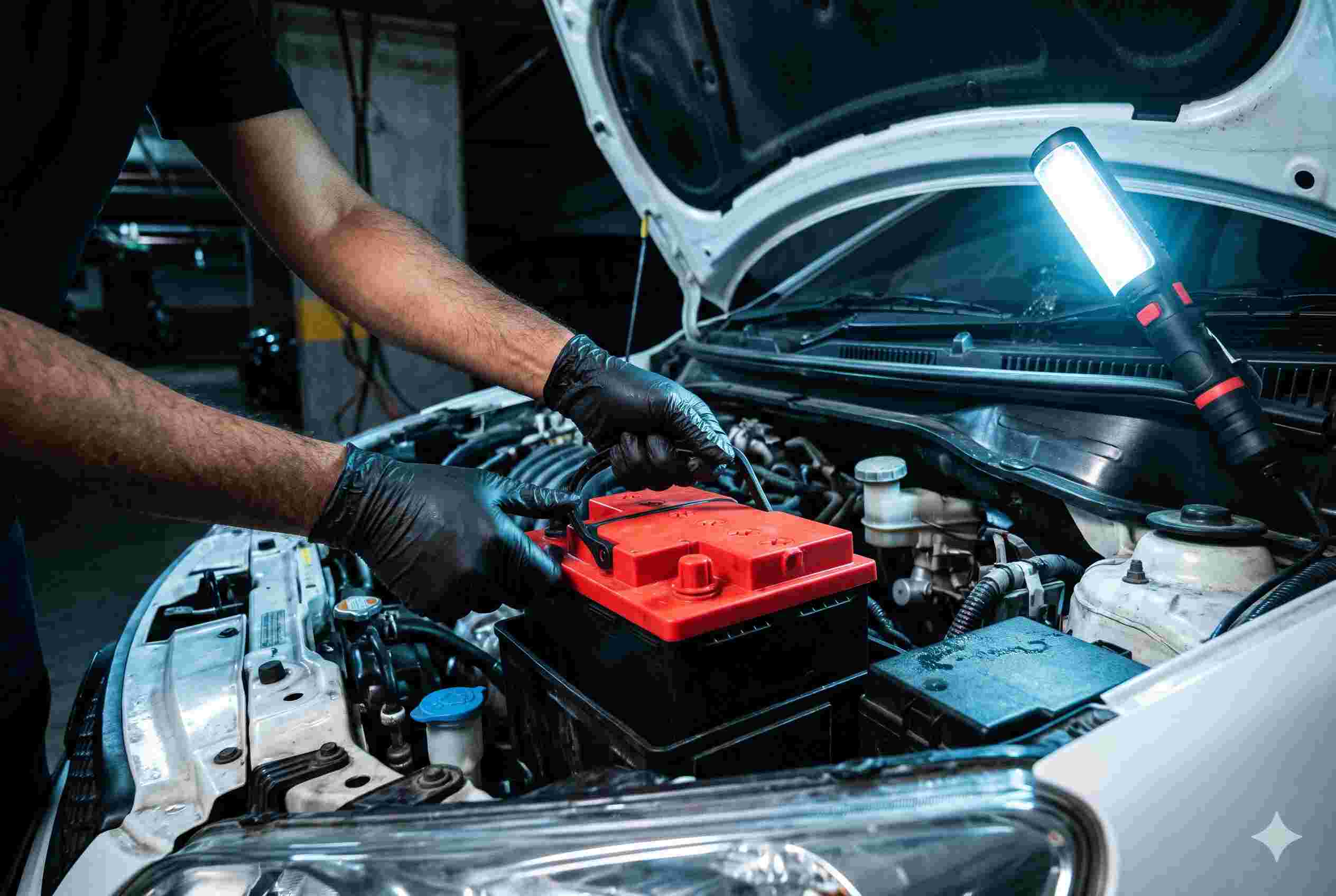 Car Battery Setup